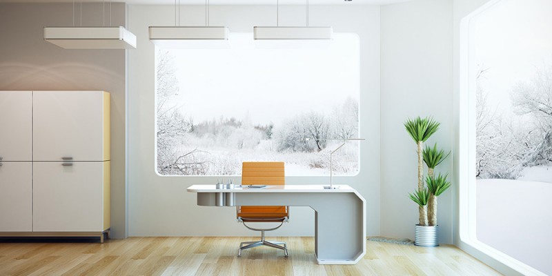 interior design of modern office